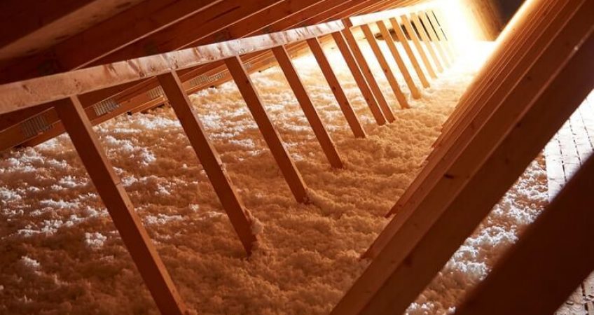 Loftsisolering Med Glasuld, nybyggeri - Hotpaper / Dansk Erhvervsisolering